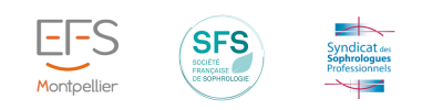 logos des différentes institutions, références de Séverine Sinico dans le cadre de la sophrologie.